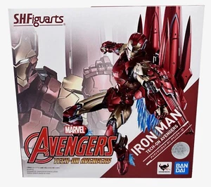 S.H. Figuarts Iron Man Tech On Action Figure Avengers BanDai Marvel US Seller - Picture 1 of 24
