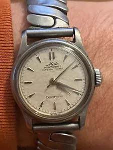 Vintage Swiss Made Mido Multifort Super Automatic Powerwind Watch Runs - Picture 1 of 7