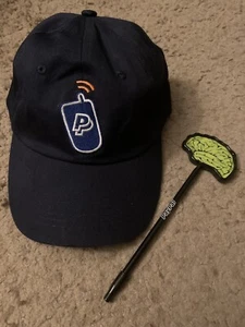 Gorra promocional ajustable PayPal Mobile Startup 2006 y bolígrafo Big Brain Elon Musk - Imagen 1 de 3