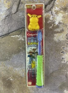 Cepillo de dientes Colgate GRIP'EMS - Pikachu Topper **RARO, NUEVO** - Imagen 1 de 3