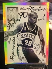 Gary Payton 2012 Elite Series Class Masters  82/99 Rare Card!