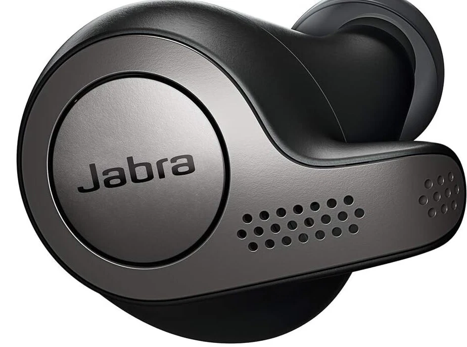 Nur Rechts - Original Jabra Elite 65t Rechter Ohrhörer - Titan/Schwarz Getestet - Bild 1 von 4