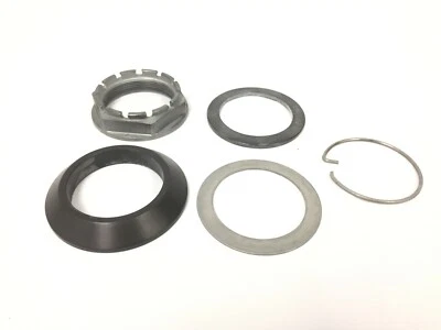 Anillos de tuerca laterales izquierda llanta trasera OEM BMW 2001-2005 F650CS - ¡POCO KILOMETRAJE! Foto 1 de 4