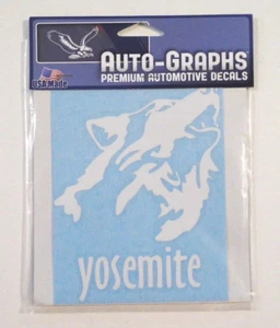 Yosemite Wolf Auto-Graphs Premium Automotive Decals USA Made - Picture 1 of 1