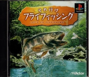 Let's Go Flyfishing PlayStation1 PS1 SLPS-01827 1999 NTSC-J Sony Victor USED - Picture 1 of 15