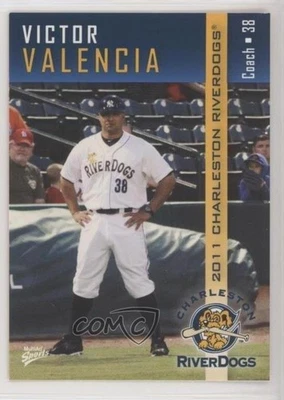 2011 MultiAd Sports Charleston RiverDogs Victor Valencia #29 - Image 1 of 2