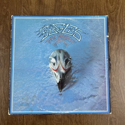 Vintage Eagles Vinyl Record Their Greatest Hits 1971-1975 Rock LP Asylum 1976 Foto 1 de 4