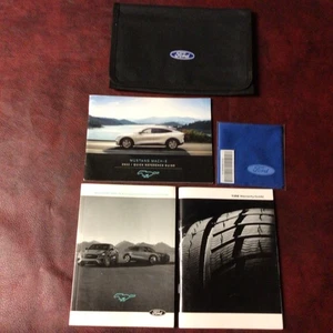 2022 FORD MUSTANG MACH-E SUPPLEMENTAL OWNERS MANUAL BOOKS MAINT REF CASE ALL - Picture 1 of 7