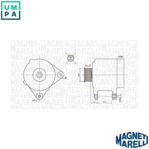 ALTERNATOR 063731907010 FOR TOYOTA 2AZ-FSE 2.4L 1AZ-FSE/FE 2.0L 4cyl AVENSIS - Picture 1 of 9