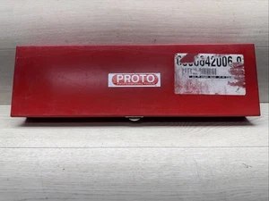 Proto Professional J52134 Red Hand Tool Steel Case (17 1/2 x 5 1/2 x 2) - Picture 1 of 8