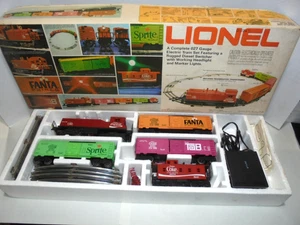 LIONEL COCA COLA DIESEL O GAUGE TRAIN SET WITH ORIGINAL BOX POSTWAR - Picture 1 of 7