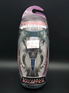 Battlestar Galactica Titanium Series Die Cast Colonial Viper Mark II 2007 Hasbro - Picture 1 of 8