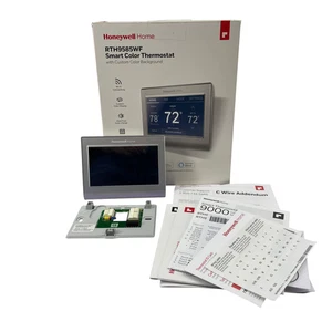 Honeywell Home RTH9585WF1 Wi-Fi Smart Color Thermostat #CD1313 (VK) - Picture 1 of 11