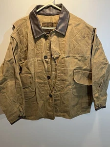 Dunn's Jacke Herren XL braun gewachste Baumwolle Feldmantel Jagd Wild Tasche Upland - Bild 1 von 12