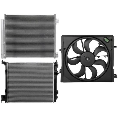 Kit de ventilador de refrigeración condensador de radiador para Nissan Rogue Sport 2017-2019 2,0 L l4 Foto 1 de 4