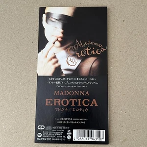Madonna /Erotica /  3inch CD Single Japan  Warner Music WPDP-6310 RARE! - Picture 1 of 5