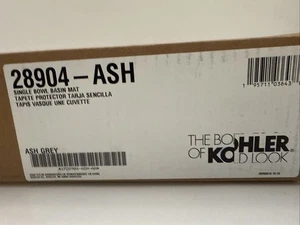 Kohler 28904-ASH Single Bowl Basin Sink Mat -Grey - Picture 1 of 5