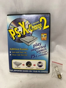 PS-X- Change Version 2 PlayStation PS1 Play Imported Games on Console W/SPRING - Picture 1 of 2