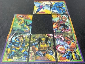 VG 1993 Marvel Skybox 7pc 'Super Heroes - X-Men' Series Card Set (#221) - Picture 1 of 21
