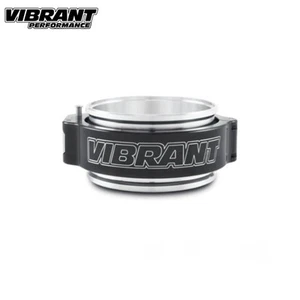 Conjunto de abrazadera vibrante 3,5 pulgadas OD Pinless 2,0 anodizado negro tubería de liberación rápida - Imagen 1 de 1