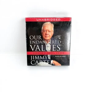 Jimmy Carter Our Endangered Values America's Moral Crisis 2005 CD Set Sealed New - Picture 1 of 4