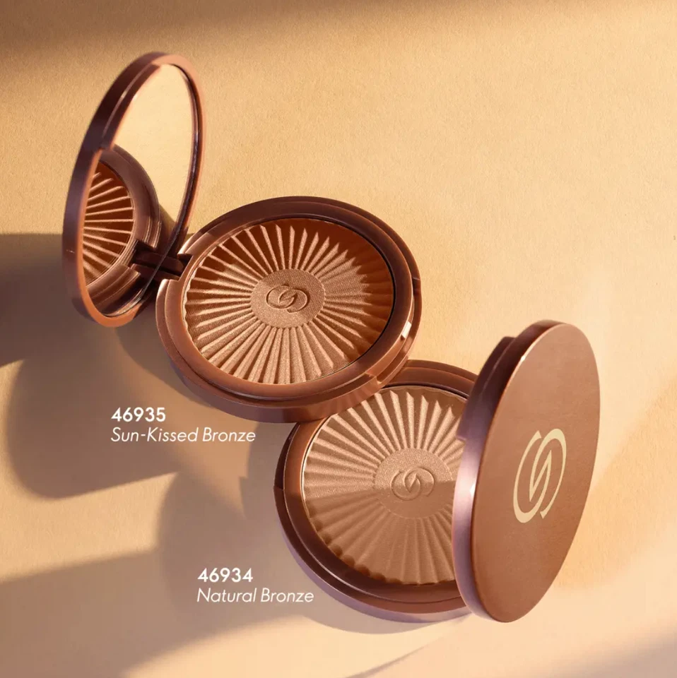 Polvo bronceador radiante ORIFLAME GG Essenza para rostro y cuerpo 9,5 g #NAT BRONCE NUEVO Foto 1 de 4