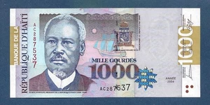 (DN) Haiti 1000 Gourdes 2004 P-278b SC UNC - Picture 1 of 2