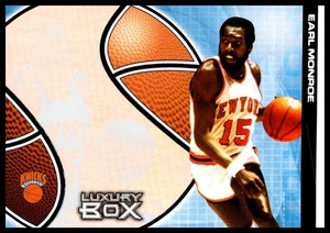 2005 Topps Luxury Box Earl Monroe New York Knicks #144 Guardia NBA Vintage Base - Foto 1 di 2
