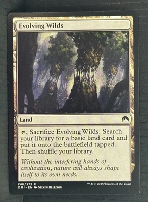Evolving Wilds Magic Origins ORI 246/272 MTG Magic The Gathering Colorless Land - Image 1 of 2