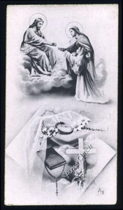 santino-holy card*ediz. EB n.779 SPONSA CHRISTI - Foto 1 di 1