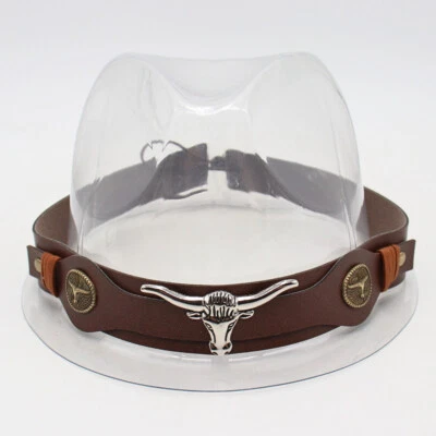 Men Women Cowboy Hat Band Ethnic Western Hat Belts Rural Cowgirl Hatbands Foto 1 de 3