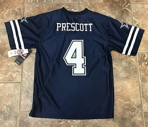 Dallas Cowboys Dak Prescott Youth Boys JERSEY Sz XLarge 14-16 New With Tags - Picture 1 of 8