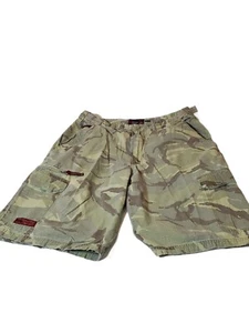 NAG World Peace Spec Global Design Camo Cargo Shorts Men' Size 32 Advance Type P - Picture 1 of 13