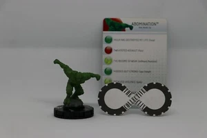 Heroclix - Abomination 206 - Incredible Hulk - Gravity Feed W/ Card - Picture 1 of 1