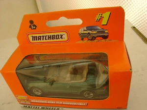 1999 MATCHBOX SUPERFAST #1 MERCEDES-BENZ CLK CONVERTIBLE NEW IN BOX - Picture 1 of 2