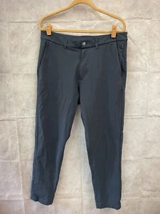 Lululemon Men's Commission Pants Warpstreme Black Size 34 - Picture 1 of 6