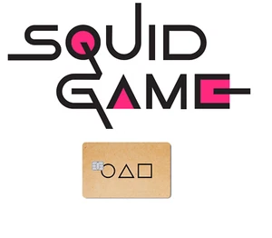 Squid Game 2 Netflix Kredit/Bankkarten Aufkleber Smart Skin Neu & OVP - Bild 1 von 2