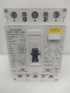 SIEMENS MOLDED CASE CIRCUIT BREAKER 3VF3211-1BW41-0AA0 - Picture 1 of 1