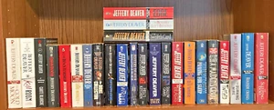 Lot 25 Jeffery Deaver - Lincoln Rhyme 1-10 + 3 other series + standalone 1ST EDS - Picture 1 of 14