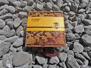 Zorro Feuerzeug Sturmfeuerzeug Bibel Kreutz Jesus Retro Schwarz / Gold - Bild 1 von 13