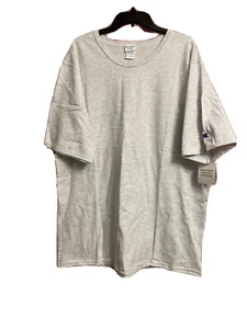 Neu mit Etikett Champion HERITAGE TEE Logo Herren grau Kurzarm 99 % Baumwolle - Gr. 2XL - Bild 1 von 5