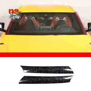 Carbon Forged Style Window A-Pillar Patch Trim Cover For GR Supra MK5 A90 19-22 - Bild 1 von 10