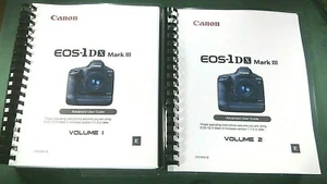 Canon EOS-1Dx Mark III Advanced User Guide: Full Color 961 Page & Plastic Covers - Picture 1 of 1