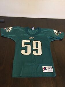 Philadelphia Eagles Green Champion Jersey #58 Youth Small Excellent Condition