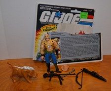 VINTAGE GI JOE GNAWGAHYDE LOOSE ACTION FIGURE 3.75" ARAH 1988 HASBRO