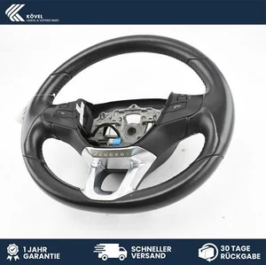 Lenkrad mit Multifunktionstasten Leder Peugeot 2008 I 98084115ZD 96739515ZD - Bild 1 von 4