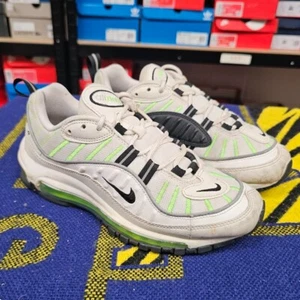 Nike Air Max 98 Womens Phantom Electric Green Trainers White UK 4 / US 6.5 - Picture 1 of 8