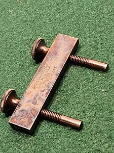 Antigua abrazadera de regla STARRETT Nº299 - ¡Muy bonita! - Imagen 1 de 5