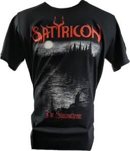 Satyricon - The Shadowthrone Band T-Shirt Official Merch NEW
