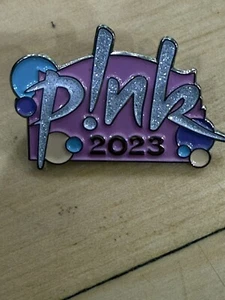 CHICAGO CUBS BASEBALL PINK CONCERT PIN WRIGLEY FIELD 2023 - STAFF EXCLUSIVE - Picture 1 of 1